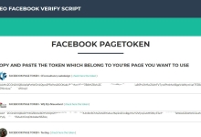 facebook page token